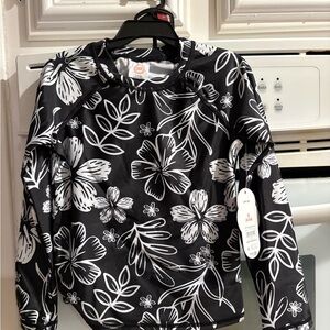 Girls 2 pc swim set long sleeves 6/6x